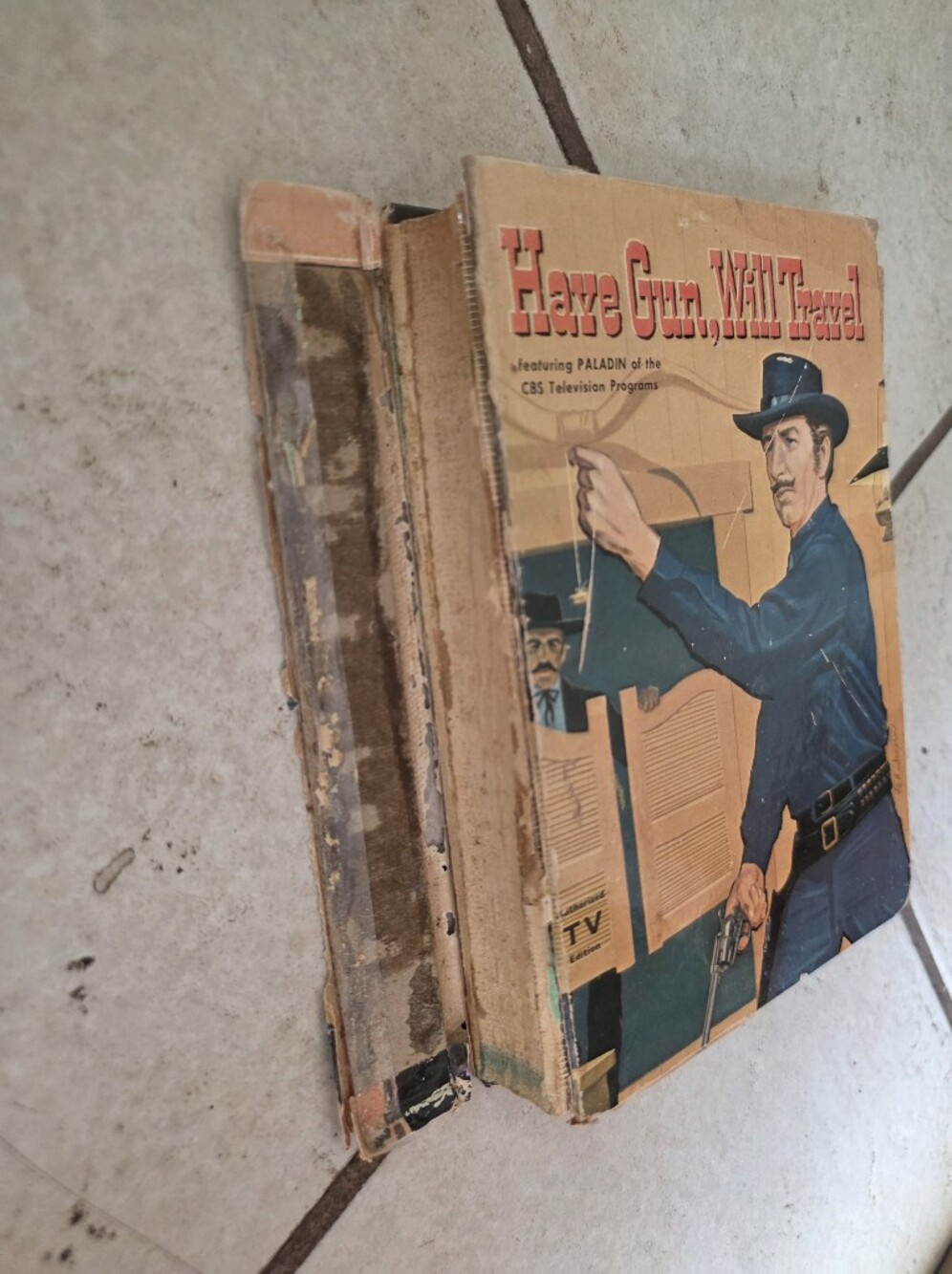 Have Gun, Will Travel Vintage Hardcover Book - Blue & Tan Cover